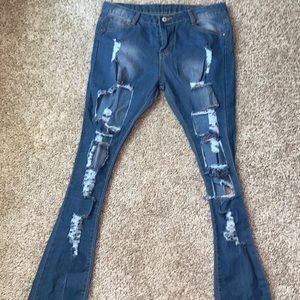 Ripped jeans